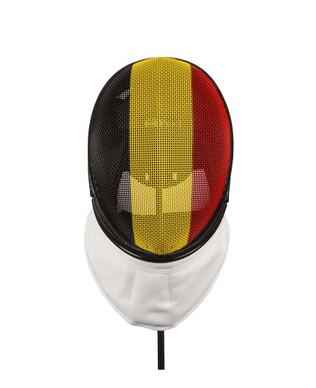 X-Change FIE Epee Mask With BEL Flag Design 