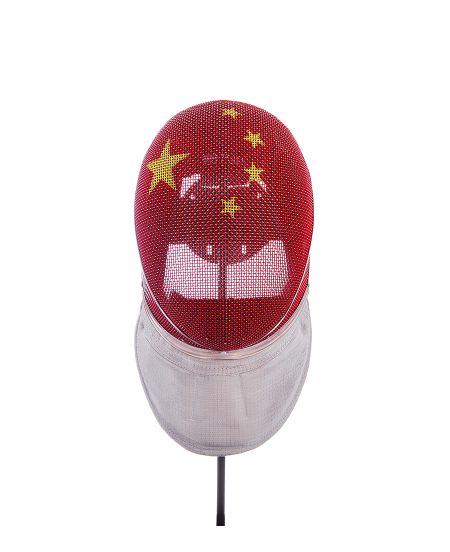 X-Change FIE Sabre Mask With CHN Flag Design