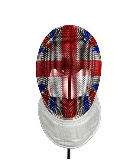 X-Change FIE Sabre Mask With GBR Flag Design