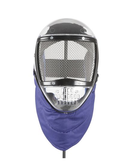 Midi-Fence® Plastic Mask With Blue Bib
