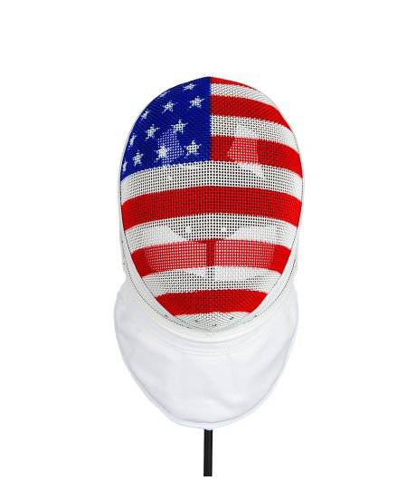 X-Change FIE Epee Mask With USA Flag Design 